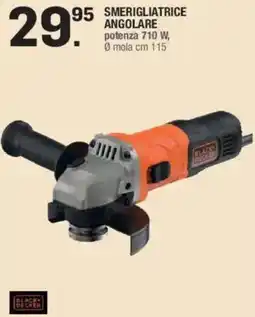 Brico OK BLACKS+ BECKER smerigliatrice angolare offerta