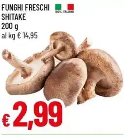 Galassia Funghi freschi shitake offerta