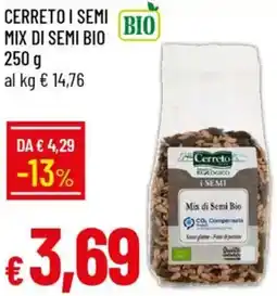 Galassia Cerreto i semi mix di semi bio offerta