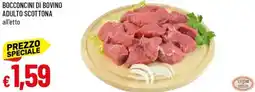 Galassia Bocconcini di bovino adulto scottona offerta
