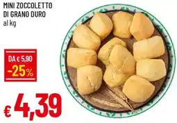 Galassia Mini zoccoletto di grano duro offerta