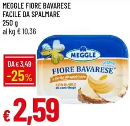 Galassia Meggle fiore bavarese facile da spalmare offerta