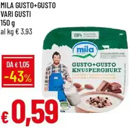 Galassia Mila gusto+gusto offerta