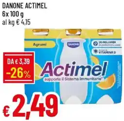 Galassia Danone actimel offerta