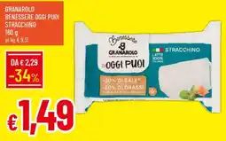 Galassia Granarolo benessere oggi puoi stracchino offerta