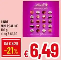 Galassia Lindt mini praline offerta