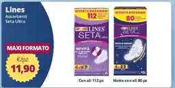 Acqua & Sapone LINES Assorbenti Seta Ultra offerta