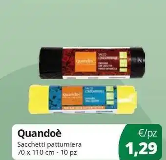 Acqua & Sapone Quandòè offerta