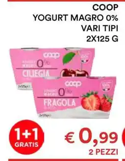 Coop COOP Yogurt Magro 0% offerta