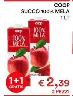 Coop COOP SUCCO 100% MELA offerta