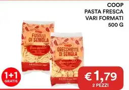Coop COOP Pasta Fresca Vari Formati offerta