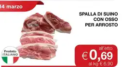 Coop SPALLA DI SUINO CON OSSO PER ARROSTO offerta