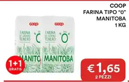 Coop COOP FARINA TIPO “0” MANITOBA offerta