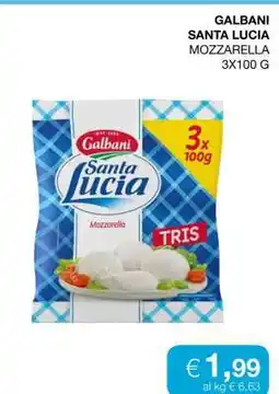 Coop Galbani Santa Lucia Mozzarella offerta