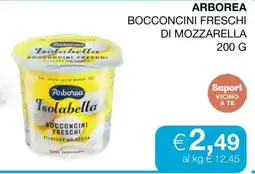 Coop Arborea Bocconcini Freschi di Mozzarella offerta