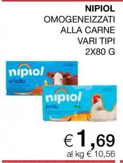 Coop Nipiol Omogeneizzati alla Carne offerta