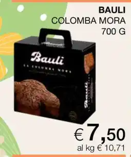 Coop BAULI COLOMBA MORA 700 G offerta