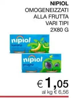 Coop Nipiol Omogeneizzati alla Frutta offerta
