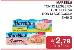 Coop MAREBLU TONNO LEGGERO/OLIO DI OLIVA offerta