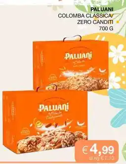 Coop PALUANI COLOMBA CLASSICA/ ZERO CANDITI offerta