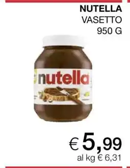 Coop Nutella offerta