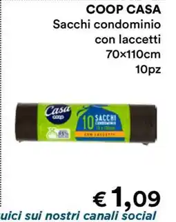 Coop COOP CASA SACCHI CONDOMINIO CON LACCETTI offerta