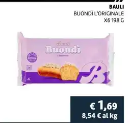 Coop BAULI Buondì l'originale offerta