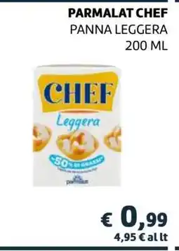 Coop PARMALAT CHEF PANNA LEGGERA offerta