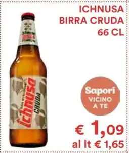 Coop ICHNUSA BIRRA CRUDA 66 CL offerta