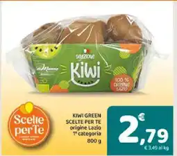 Conad KIWI GREEN SCELTE PER TE offerta