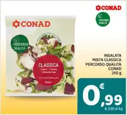 Conad Insalata Mista Classica Percorso Qualità Conad offerta