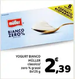 Conad YOGURT BIANCO MÜLLER offerta