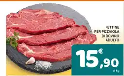 Conad Fettine per pizzaiola di bovino adulto offerta