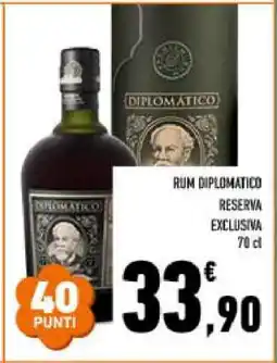 Conad Rum Diplomatico Reserva Exclusiva offerta