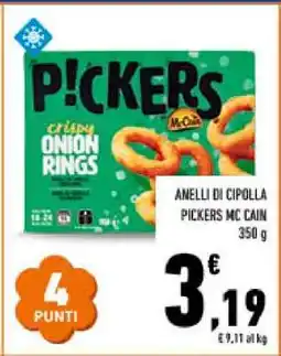 Conad ANELLI DI CIPOLLA PICKERS MC CAIN offerta