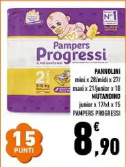 Conad Pampers Progressi offerta