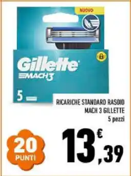 Conad Gillette Mach 3 offerta