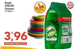 Sidis Piatti SVELTO Limone offerta