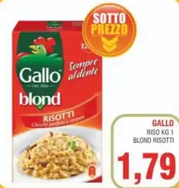 Bitar Gallo riso blond risotti offerta