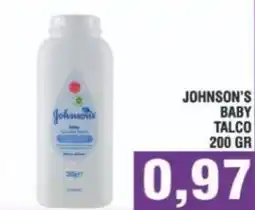 Bitar Johnson's baby talco offerta