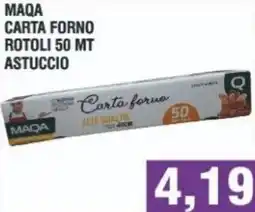 Bitar Maqa carta forno rotoli 50 mt astuccio offerta