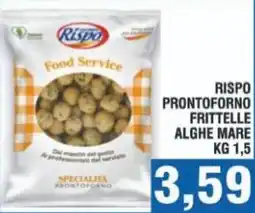 Bitar Rispo prontoforno frittelle alghe mare offerta