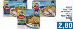 Bitar Findus croccole le originali/ agli spinaci offerta