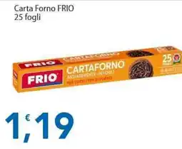 Sidis Carta Forno FRIO 25 fogli offerta