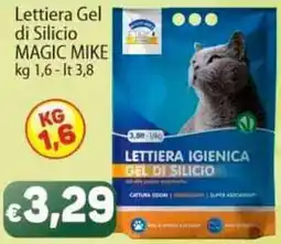 Sidis Lettiera Gel di Silicio MAGIC MIKE offerta