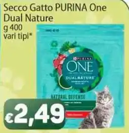 Sidis Secco Gatto PURINA One Dual Nature offerta