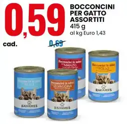Eurospin Bocconcini per gatto offerta