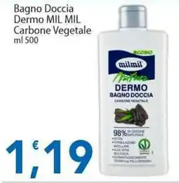 Sidis Bagno Doccia Dermo MIL MIL Carbone Vegetale offerta