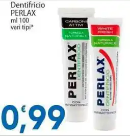 Sidis Dentifricio PERLAX offerta