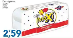 Sidis Carta Igienica MAXI offerta